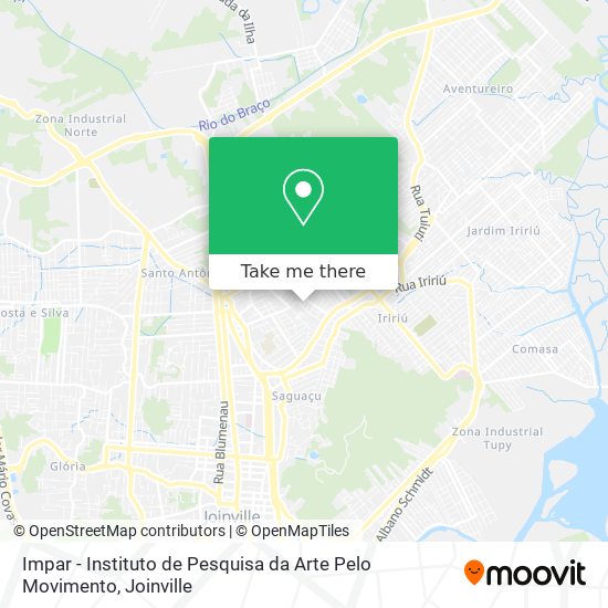 Impar - Instituto de Pesquisa da Arte Pelo Movimento map