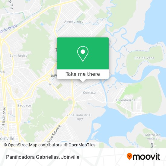 Panificadora Gabriellas map