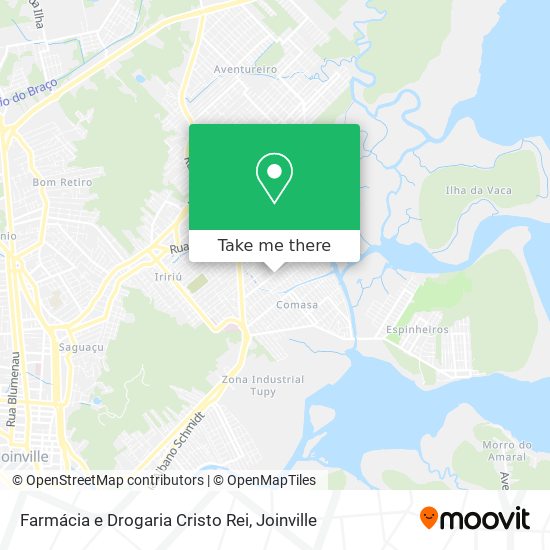 Farmácia e Drogaria Cristo Rei map