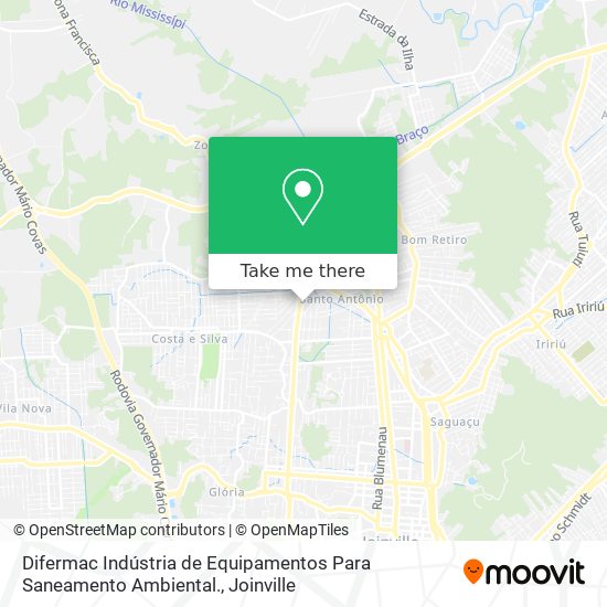 Difermac Indústria de Equipamentos Para Saneamento Ambiental. map