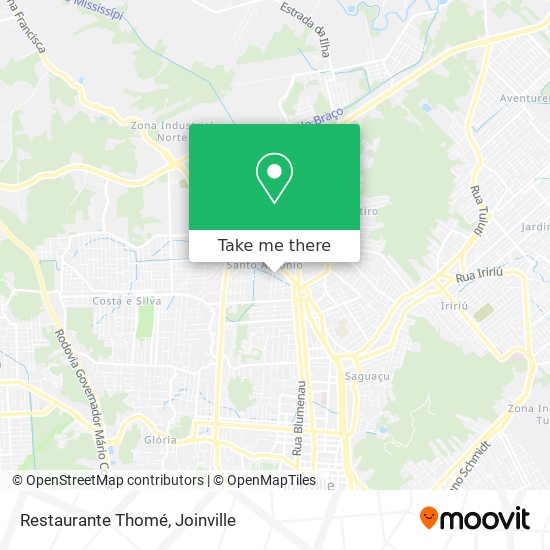 Restaurante Thomé map