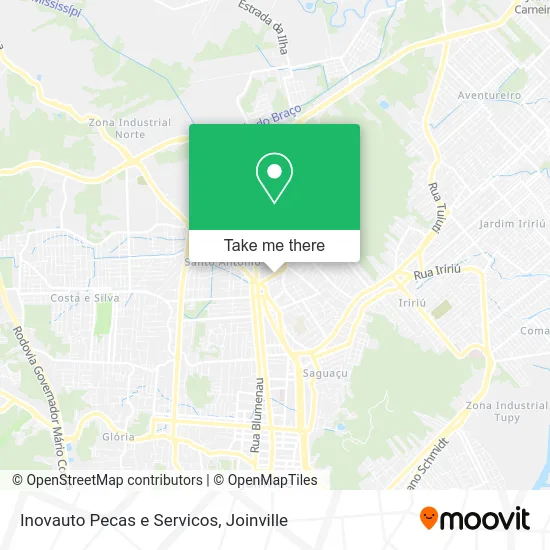 Inovauto Pecas e Servicos map