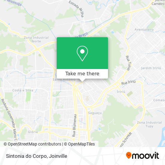 Sintonia do Corpo map