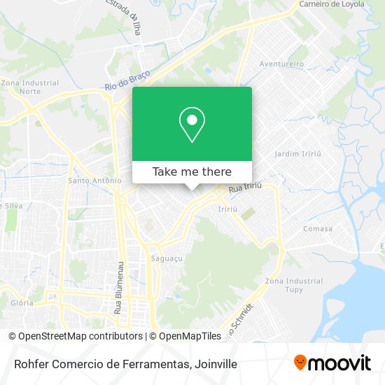 Rohfer Comercio de Ferramentas map