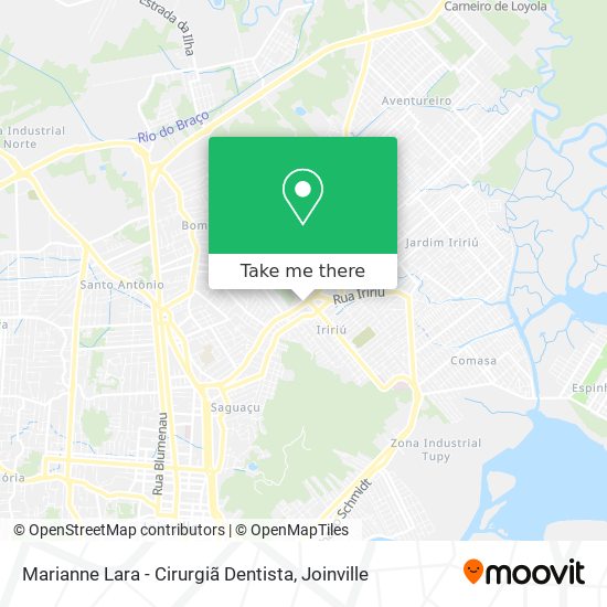 Marianne Lara - Cirurgiã Dentista map
