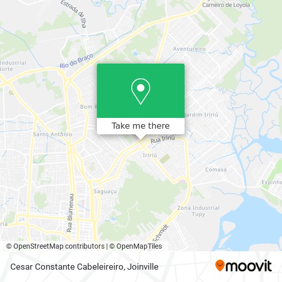 Cesar Constante Cabeleireiro map
