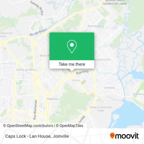 Caps Lock - Lan House map