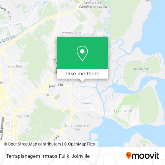 Terraplanagem Irmaos Fulik map
