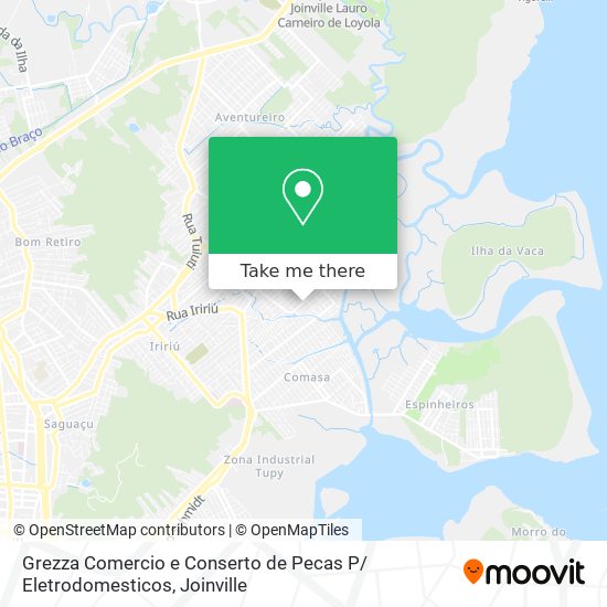 Grezza Comercio e Conserto de Pecas P/ Eletrodomesticos map