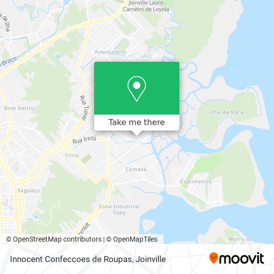 Innocent Confeccoes de Roupas map