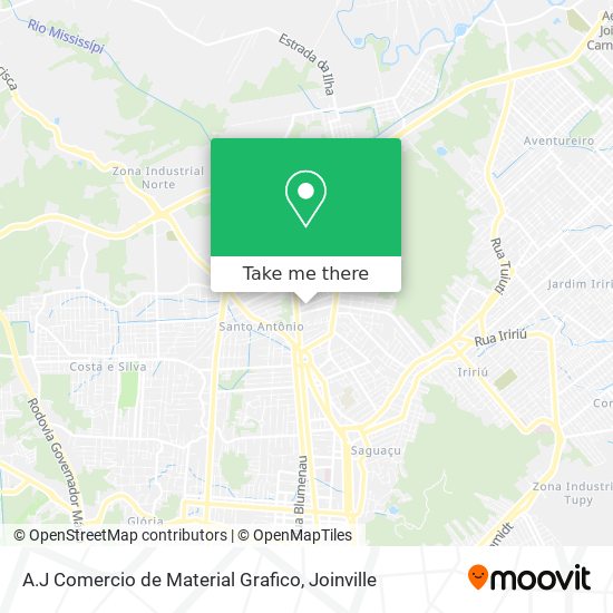 A.J Comercio de Material Grafico map