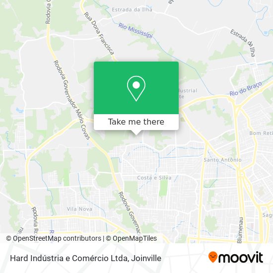 Hard Indústria e Comércio Ltda map