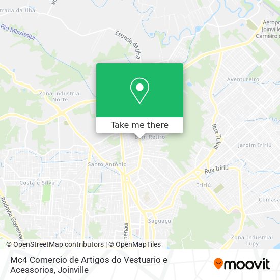Mc4 Comercio de Artigos do Vestuario e Acessorios map