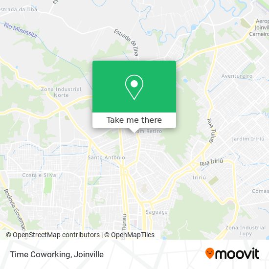 Time Coworking map