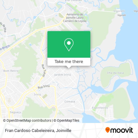 Fran Cardoso Cabeleireira map