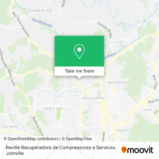 Reville Recuperadora de Compressores e Servicos map