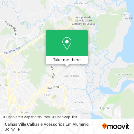 Calhas Ville Calhas e Acessórios Em Alumínio map