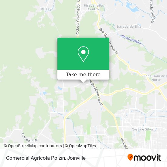 Comercial Agrícola Polzin map