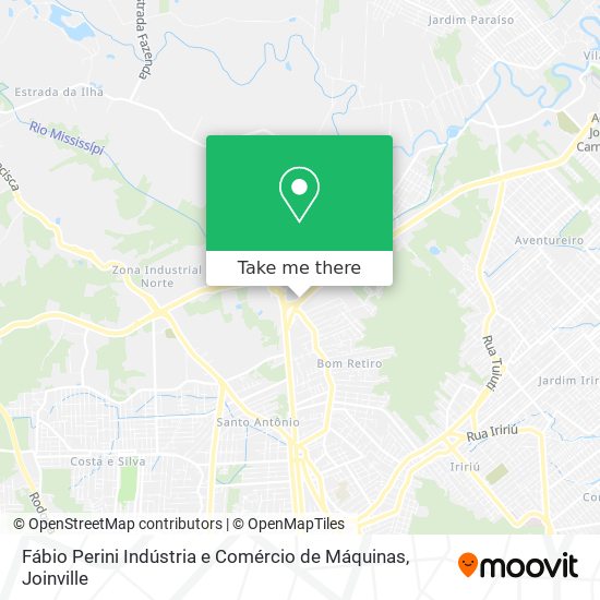 Fábio Perini Indústria e Comércio de Máquinas map
