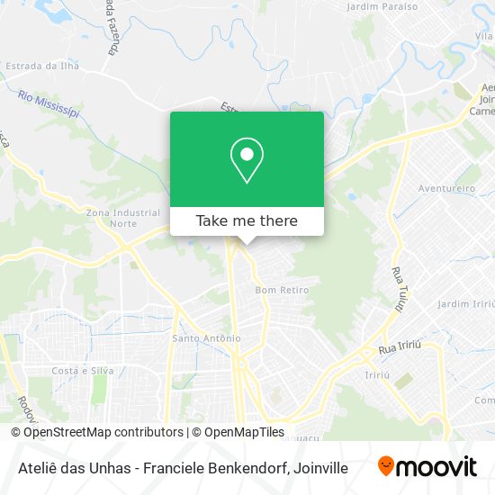 Ateliê das Unhas - Franciele Benkendorf map