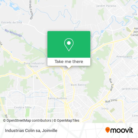 Industrias Colin sa map