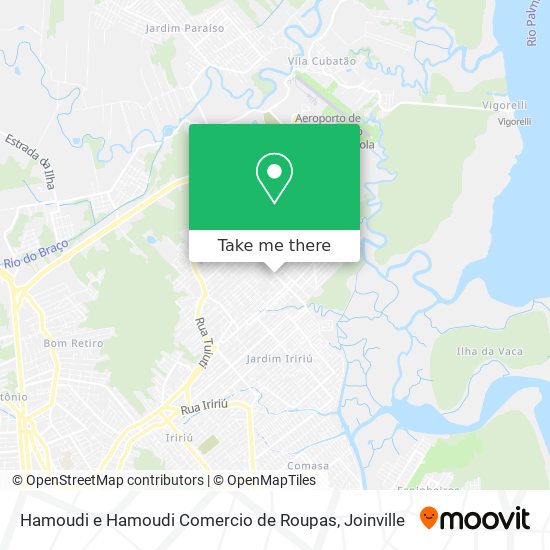 Hamoudi e Hamoudi Comercio de Roupas map