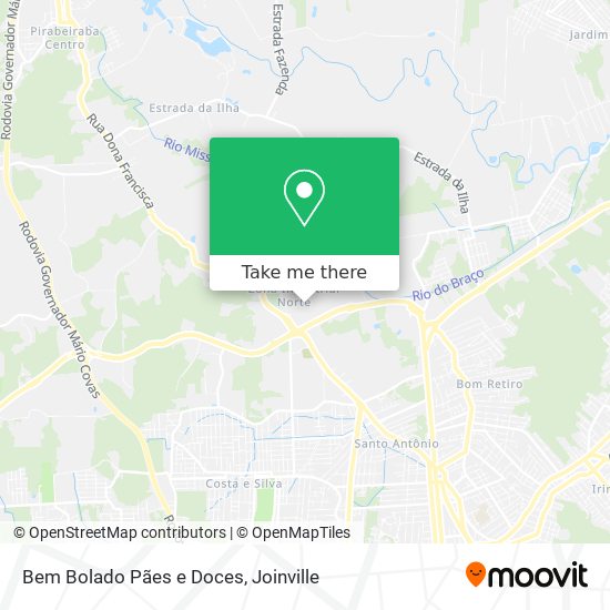 Bem Bolado Pães e Doces map