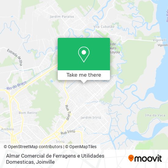 Almar Comercial de Ferragens e Utilidades Domesticas map