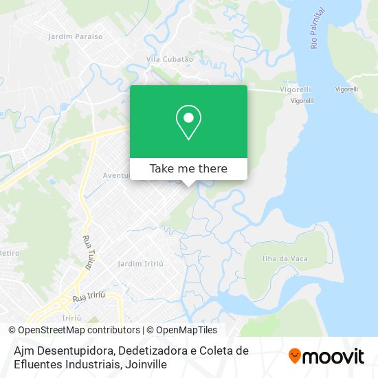 Ajm Desentupidora, Dedetizadora e Coleta de Efluentes Industriais map