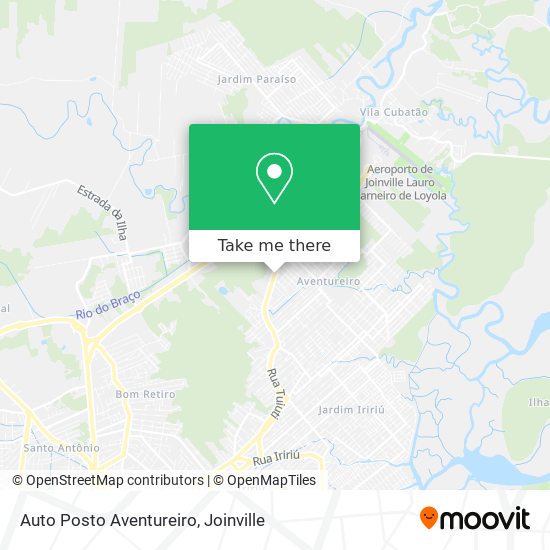 Auto Posto Aventureiro map