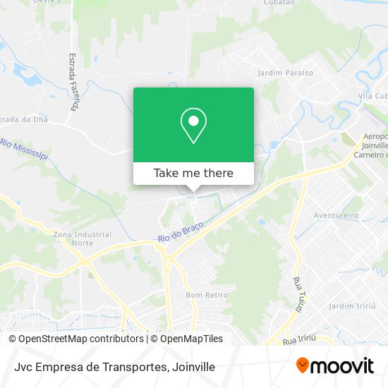 Jvc Empresa de Transportes map