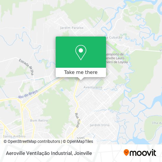 Aeroville Ventilação Industrial map