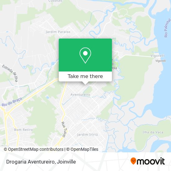 Drogaria Aventureiro map