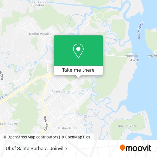 Ubsf Santa Bárbara map