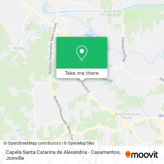 Capela Santa Catarina de Alexandria - Casamentos map