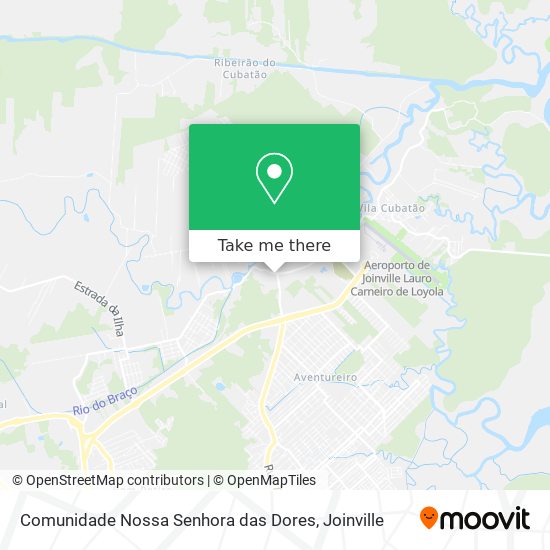 Comunidade Nossa Senhora das Dores map