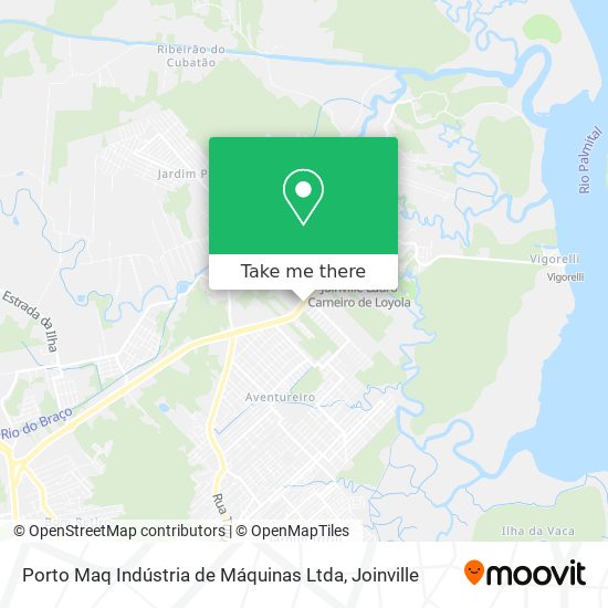 Porto Maq Indústria de Máquinas Ltda map