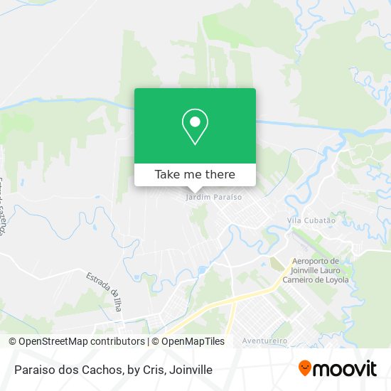 Paraiso dos Cachos, by Cris map