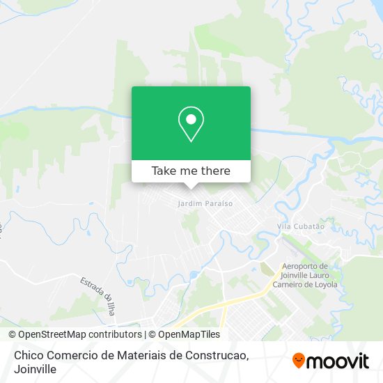 Chico Comercio de Materiais de Construcao map