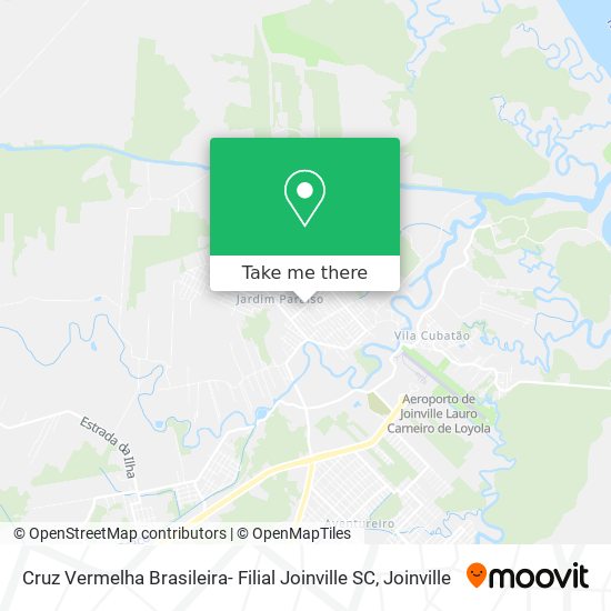 Cruz Vermelha Brasileira- Filial Joinville SC map