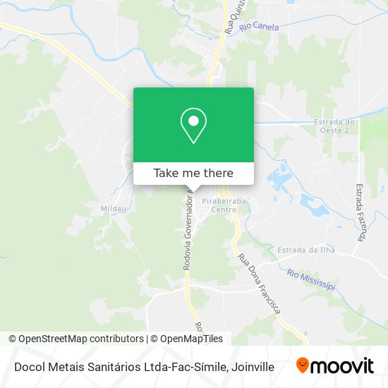 Docol Metais Sanitários Ltda-Fac-Símile map