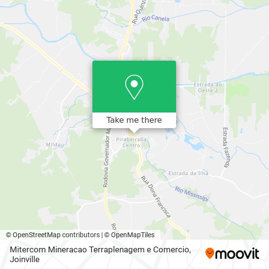 Mitercom Mineracao Terraplenagem e Comercio map