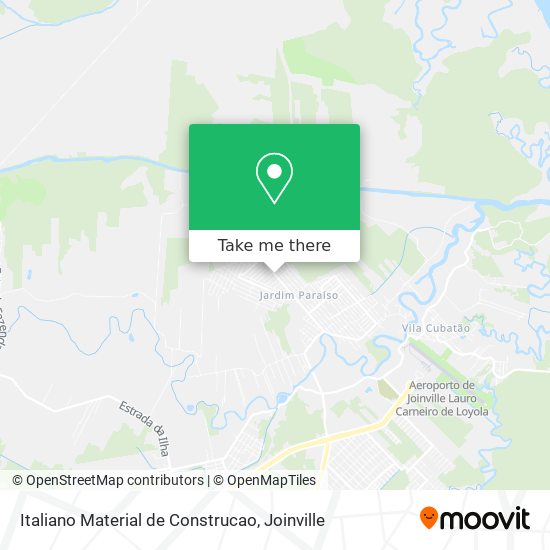 Italiano Material de Construcao map