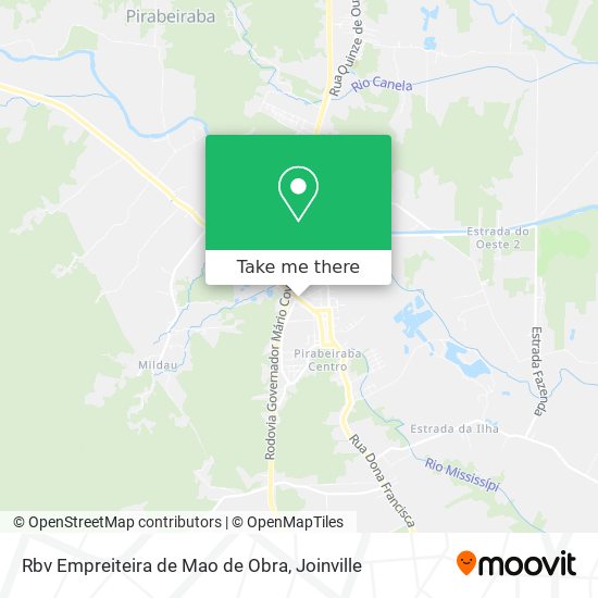 Rbv Empreiteira de Mao de Obra map