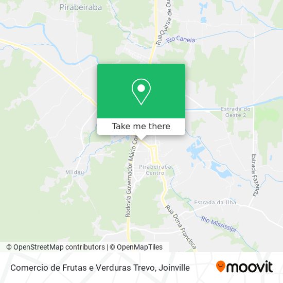 Comercio de Frutas e Verduras Trevo map