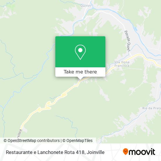 Restaurante e Lanchonete Rota 418 map