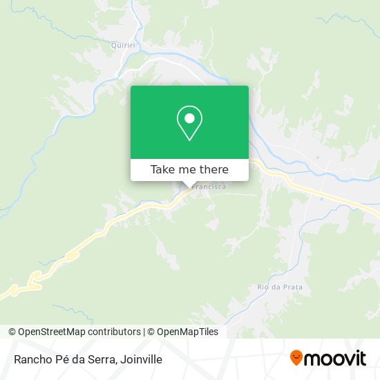 Rancho Pé da Serra map