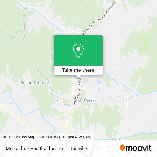 Mercado E Panificadora Belli map