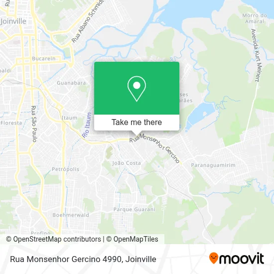 Rua Monsenhor Gercino 4990 map