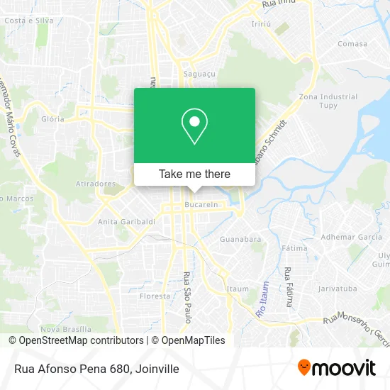 Rua Afonso Pena 680 map